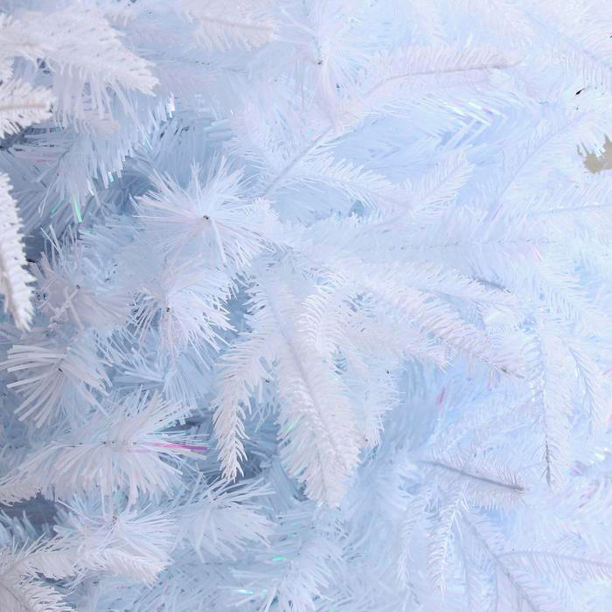 Ель декор. "элит" 210 см, 1356 веток (белая перелив.) "зимнее волшебство" 2338581