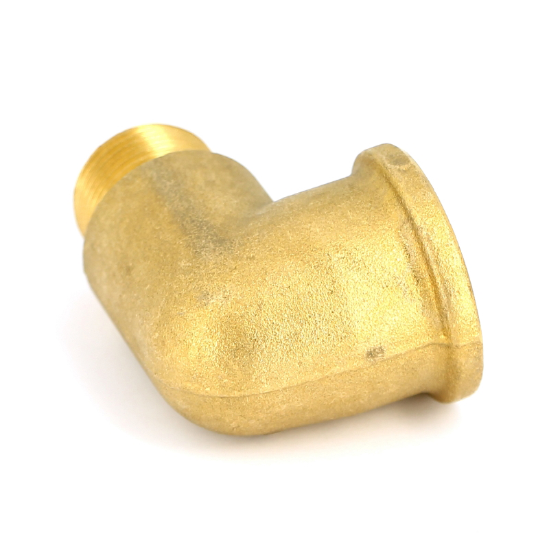 Колено резьбовое ВН 3/4" x 1/2" латунь UNI-FITT