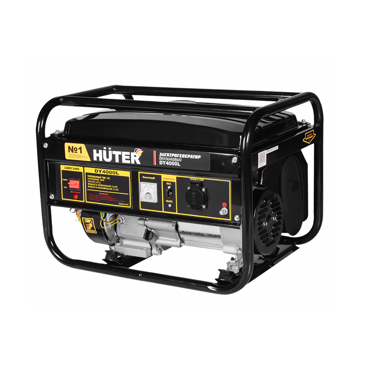 Генератор бензиновый dy4000l 3 квт (1) "huter"