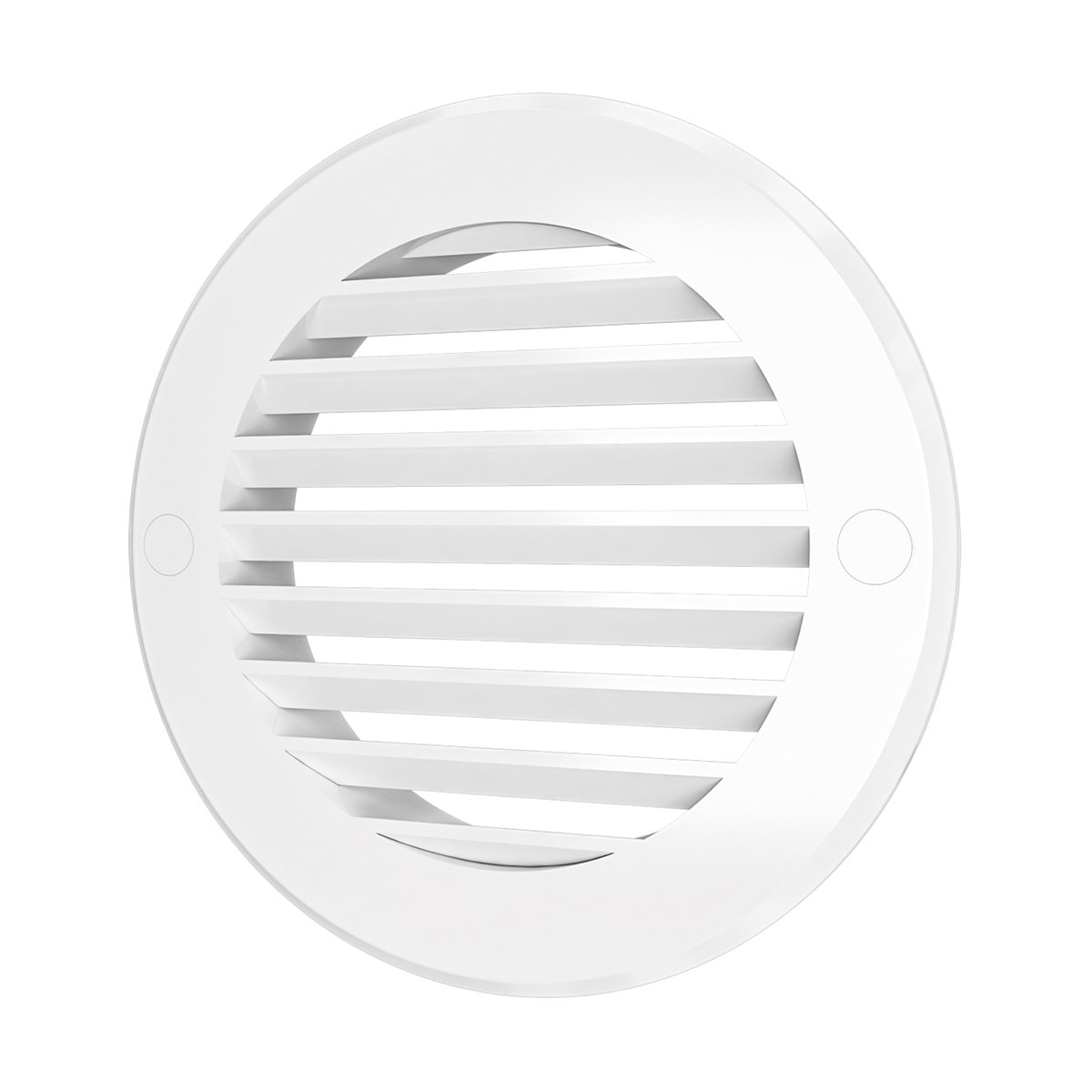 Решетка вентиляц. наружная круглая d 136 мм с фланцем d100 пласт. (1/55) "street line" 10ркн