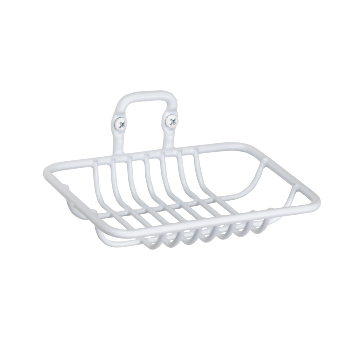 Мыльница "colors" металл/пласт. (белый) (1/90) "swensa" swr-19005-05