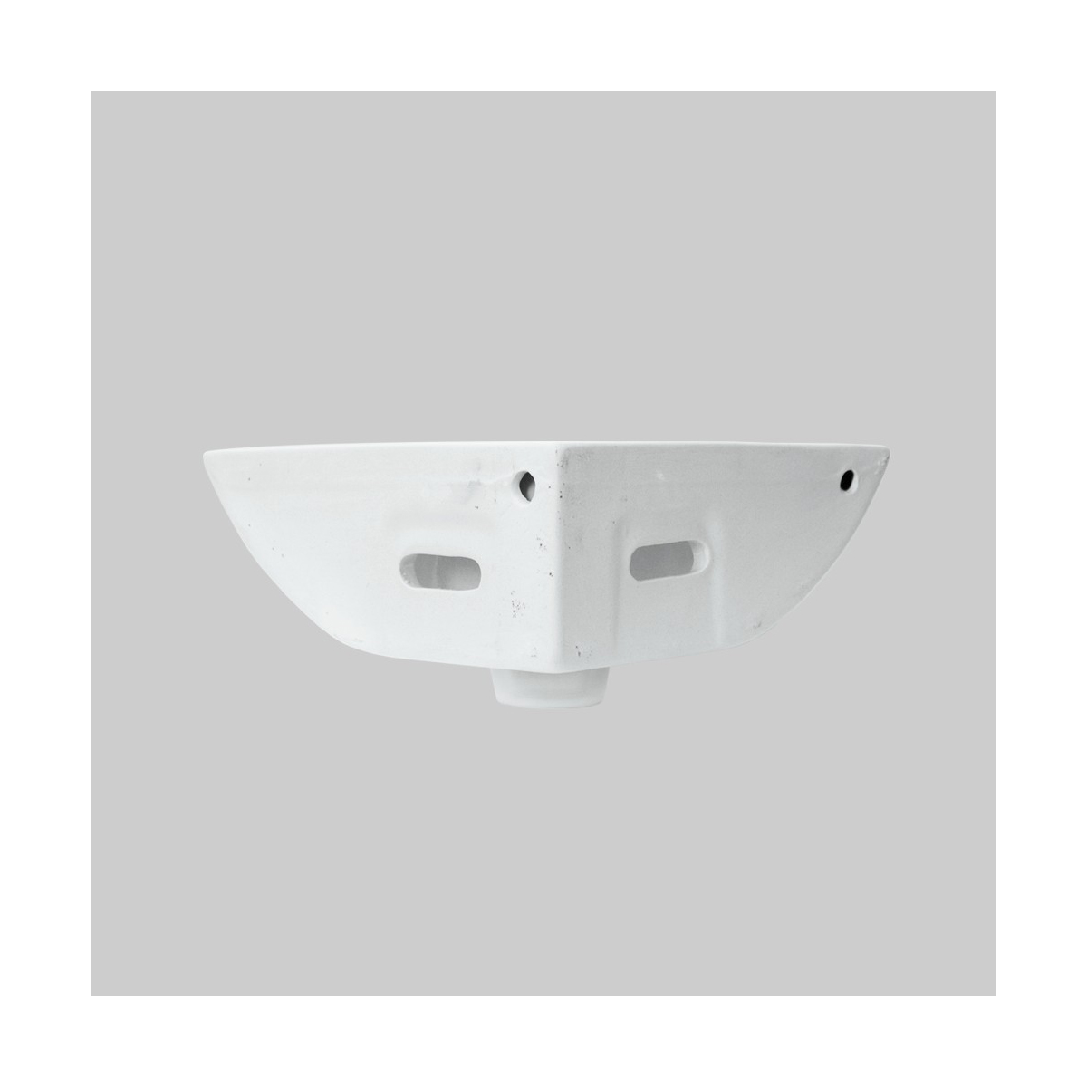 Раковина "веер" уп угловая белая "sanita" wb.cr/veer/23-c/wht.g/s1