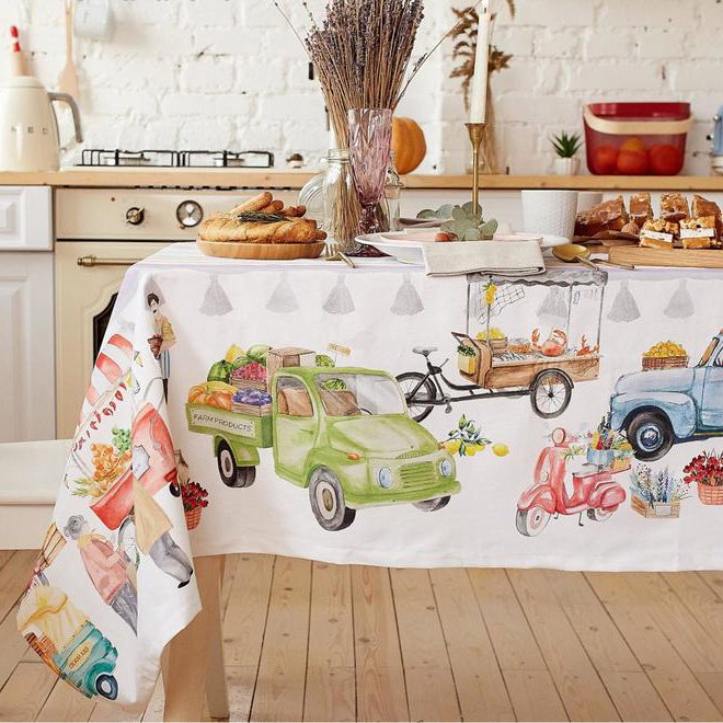 Скатерть "этель" food market 180*147 см (1/20) 4645837