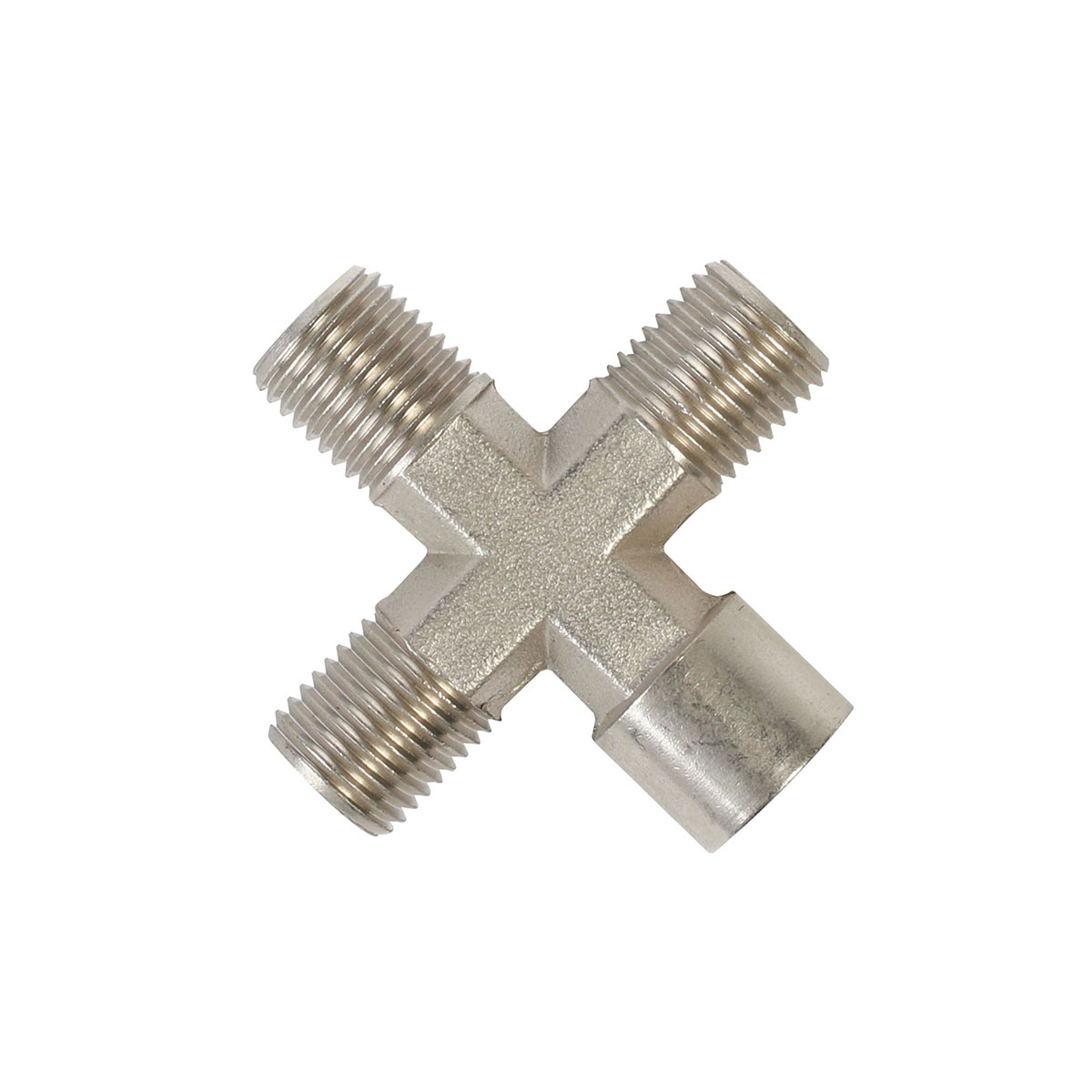 Переходник для компрессора крест 1259/2  1/4"mfff (1/10) "patriot" 830900015