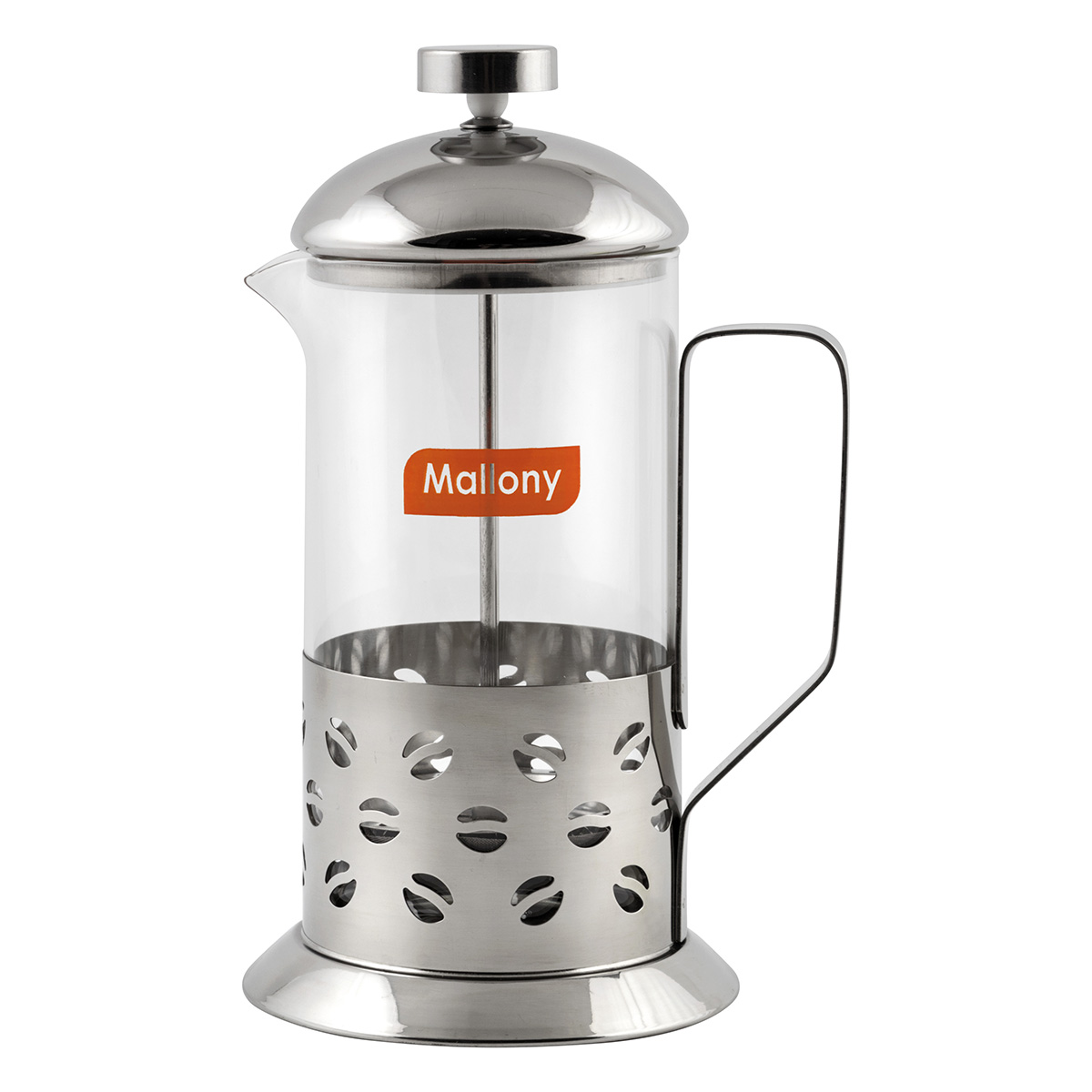 Чайник-кофейник с прессом "caffè" стекло  350 мл (1/12) "mallony" b535-350ml