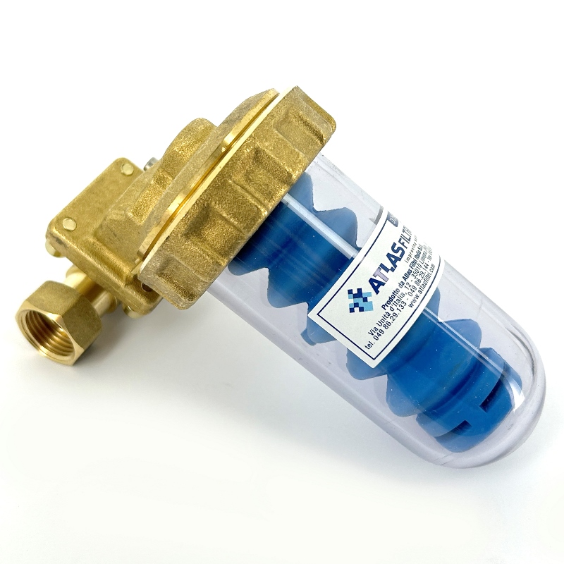 Система антинакипи ATLAS FILTRI DOSAPLUS 2 1/2" прямой, с байпасом, 2 капсулы полифосфата