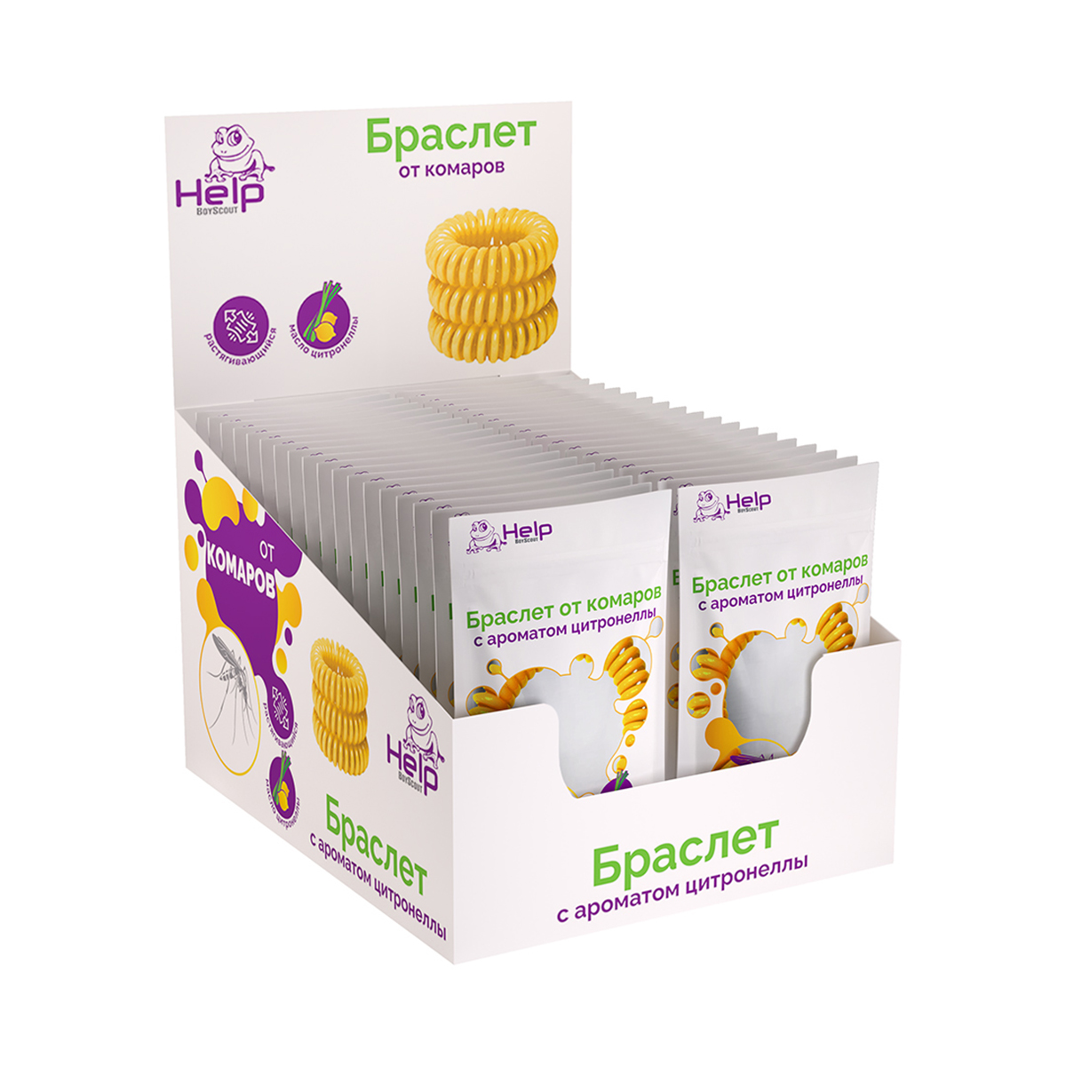 Средство от комаров (браслет) (1/36) "help" 80338