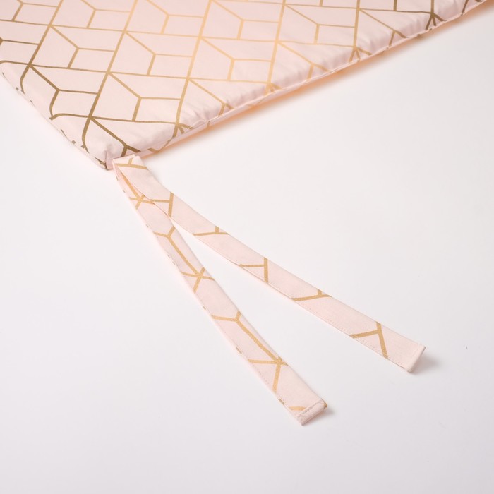 Подушка на скамейку "сетка" 45*150 см (1/5) "этель" 4264634