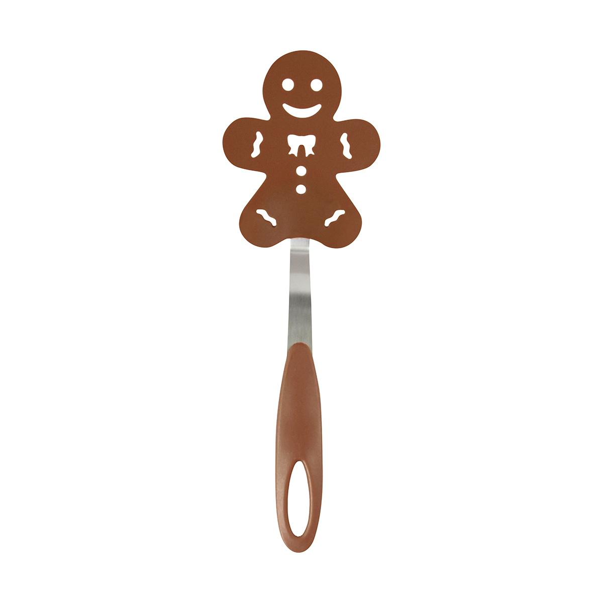 Лопатка кулинарная "пряничный человечек" 27*9,3 см (сталь, нейлон) (1/24/96) "mallony"