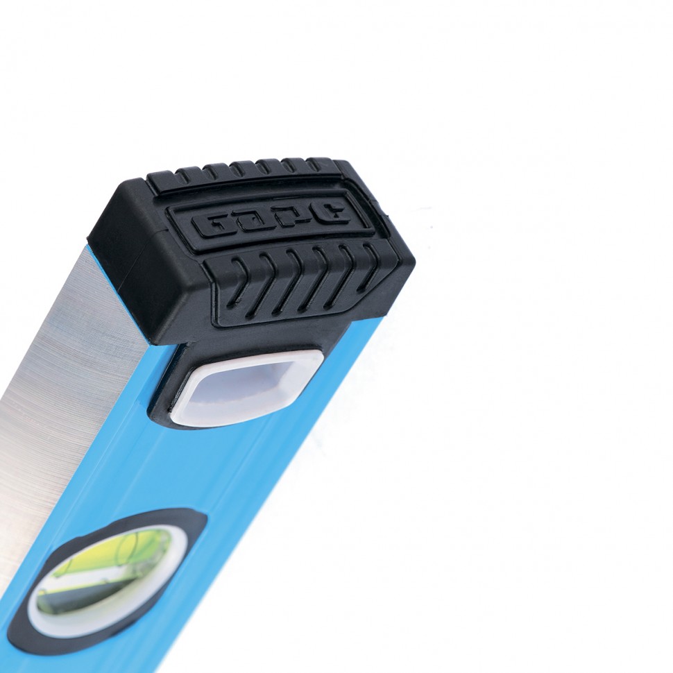 Уровень алюминиевый, 2000 мм, профиль 1.6 мм, фрезерованный, ударопрочные заглушки, 3 глазка Барс (34434)