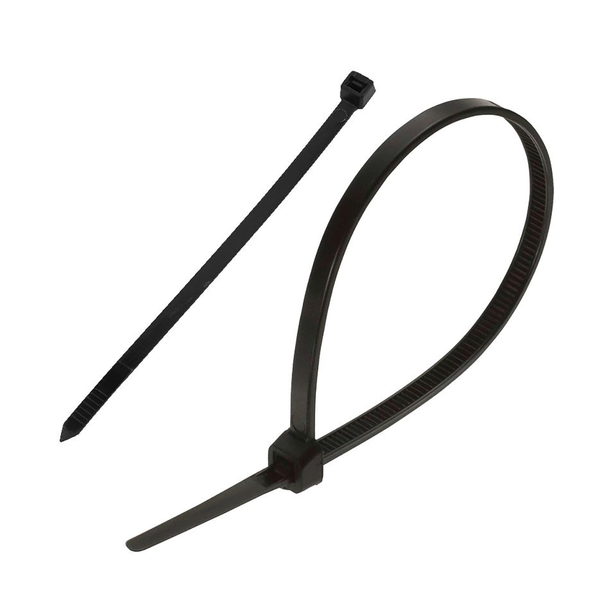 Хомуты нейлон 3,6 х 200 мм (набор 100 шт.) черные (1/25/200) "park"