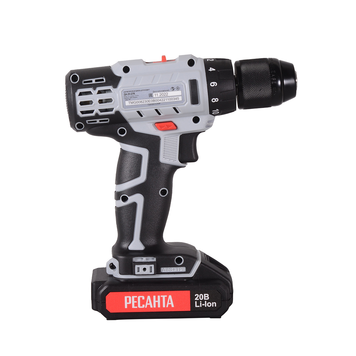 Дрель-шуруповерт аккум. да-20-2лк (1) "ресанта"