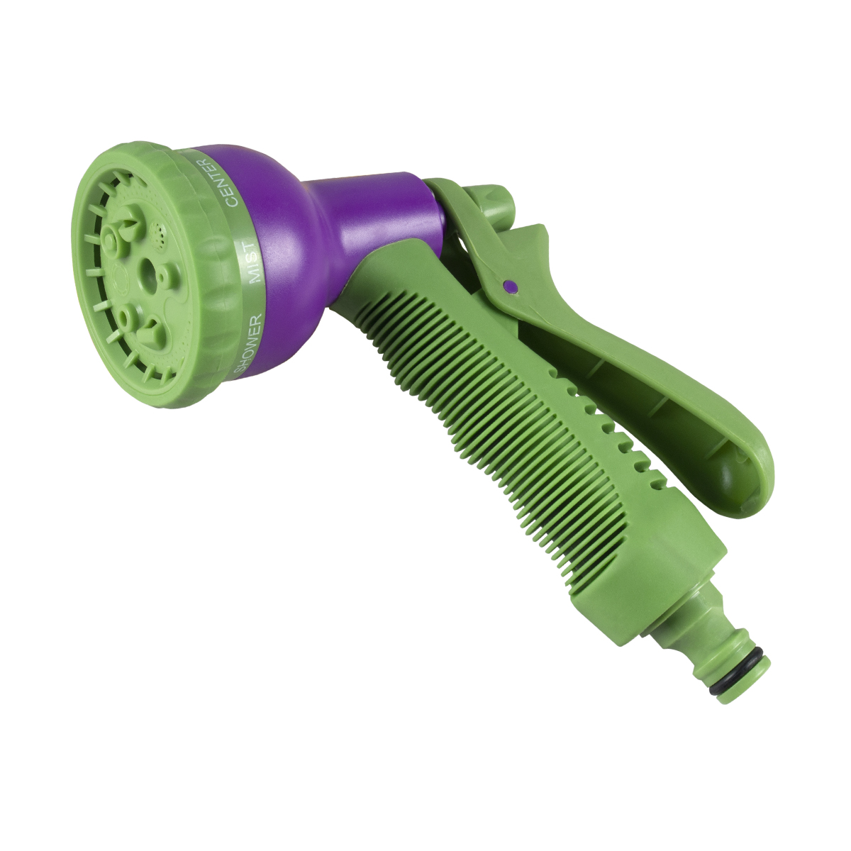 Пистолет-разбрызгиватель пластм. регулируемый 8 режимов (1/6/48) "don gazon"  096-7202