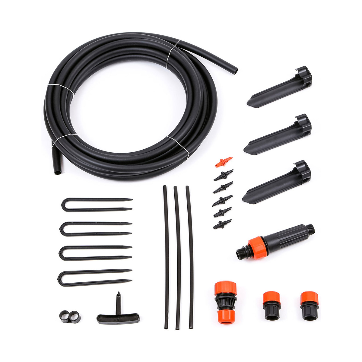 Комплект для дождевого полива "жук" от водопровода для 1 грядки (1/2)