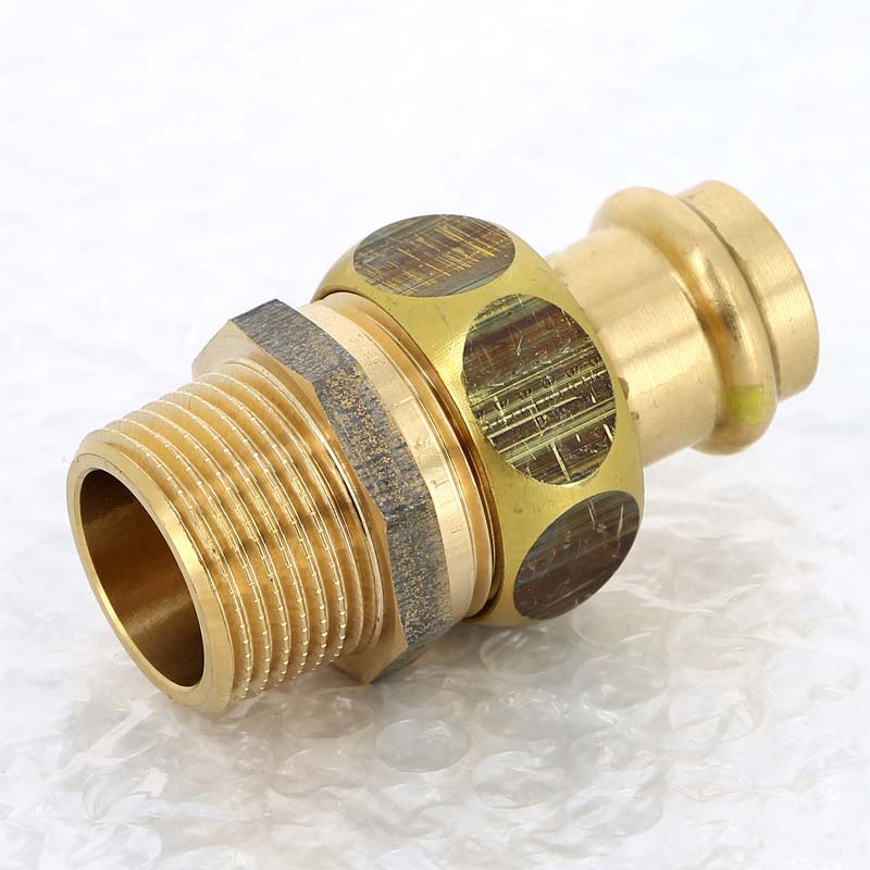 Американка пресс-Н медь плоская прокладка Profipress G VIEGA 22х1"