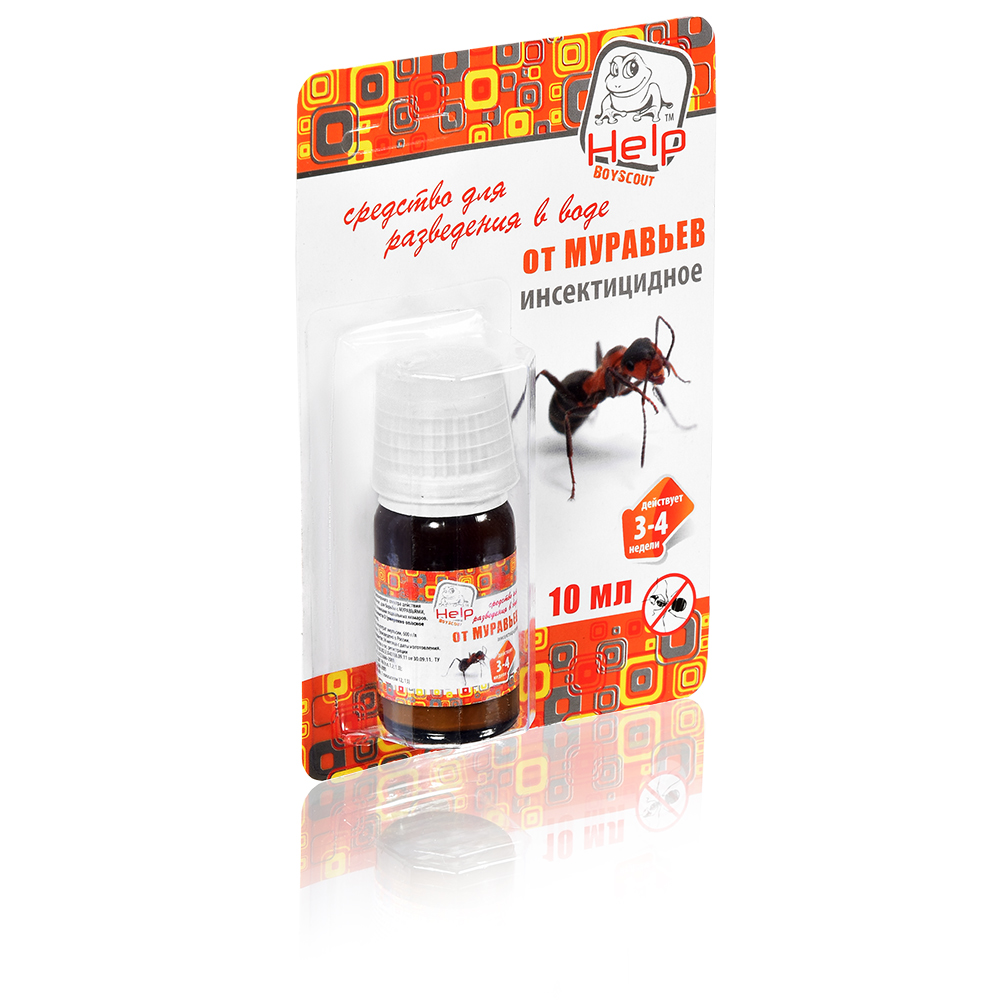 Средство от муравьев 10 мл (1/50) "help" 80274