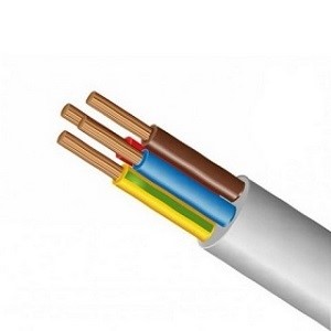 Провод электрический ПВС 4х2,5 медная жила