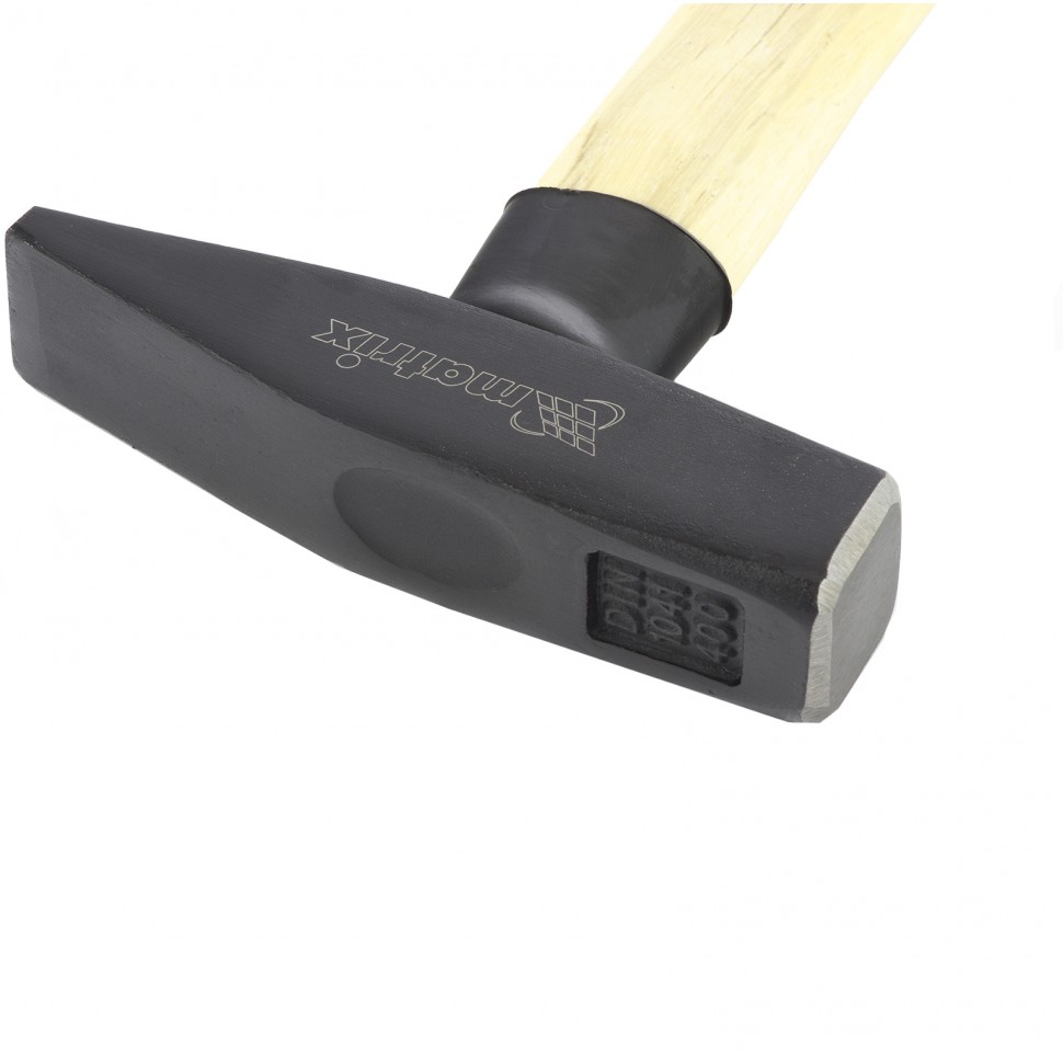 Молоток слесарный, 400 г, квадратный боек, деревянная рукоятка Matrix (10230)