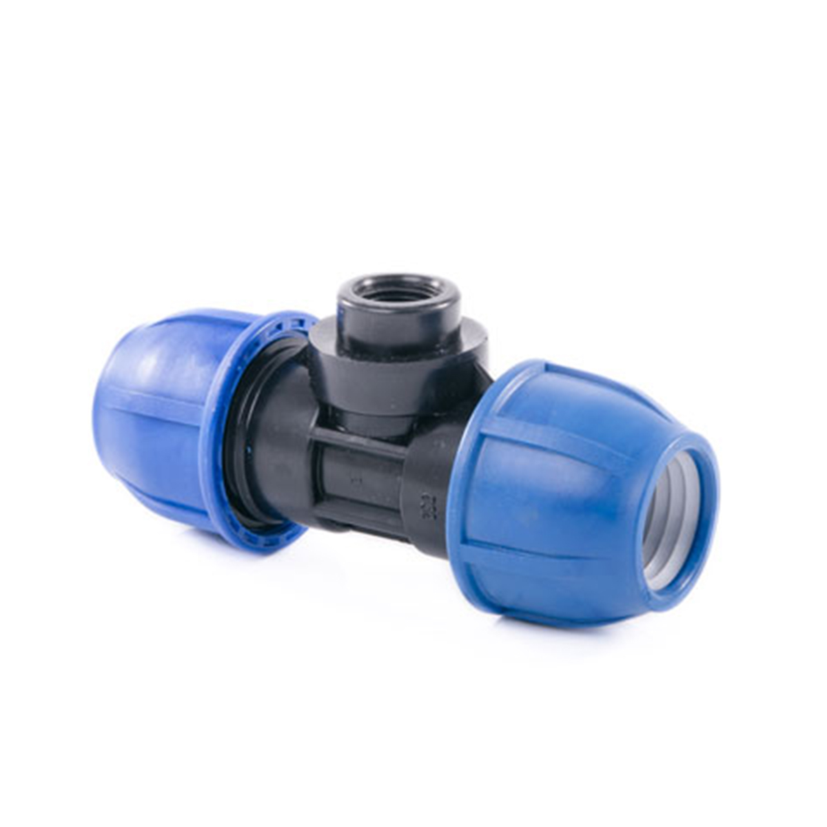 Тройник компрессионный для пнд труб внутр. резьба 25 x 1" (15/150) "lammin"