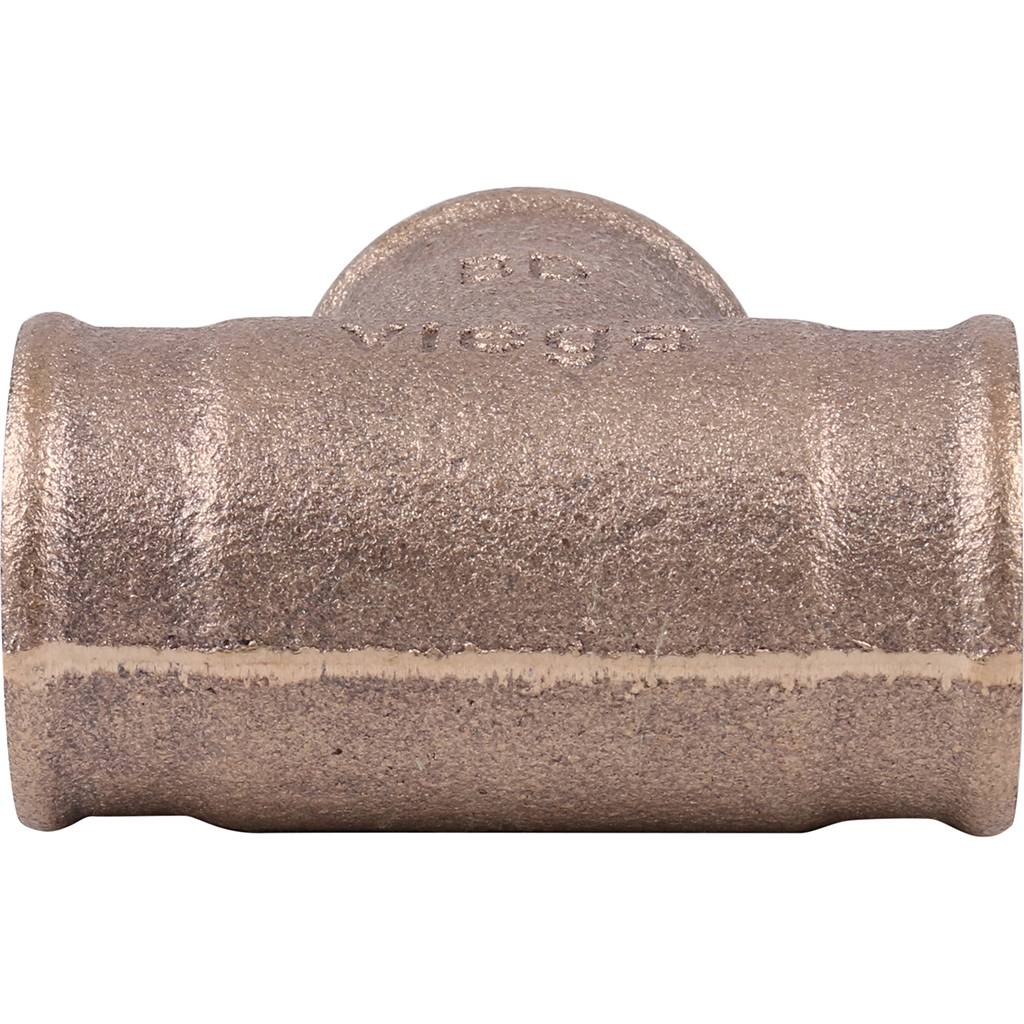 Тройник резьбовой (ВР) 1/2" бронза VIEGA (264222)