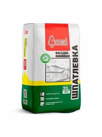 Шпатлевка Старатели Фасадно-Финишная, 20 кг