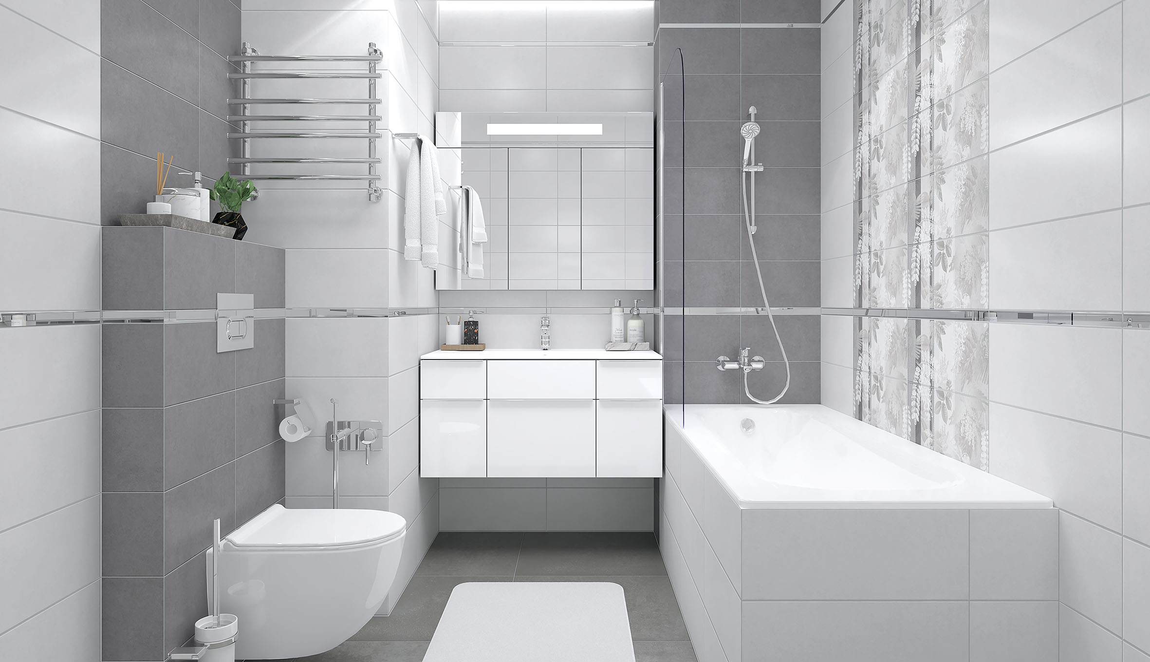 Betonhome white керамогранит белый 60х60 матовый 59,50x59,50