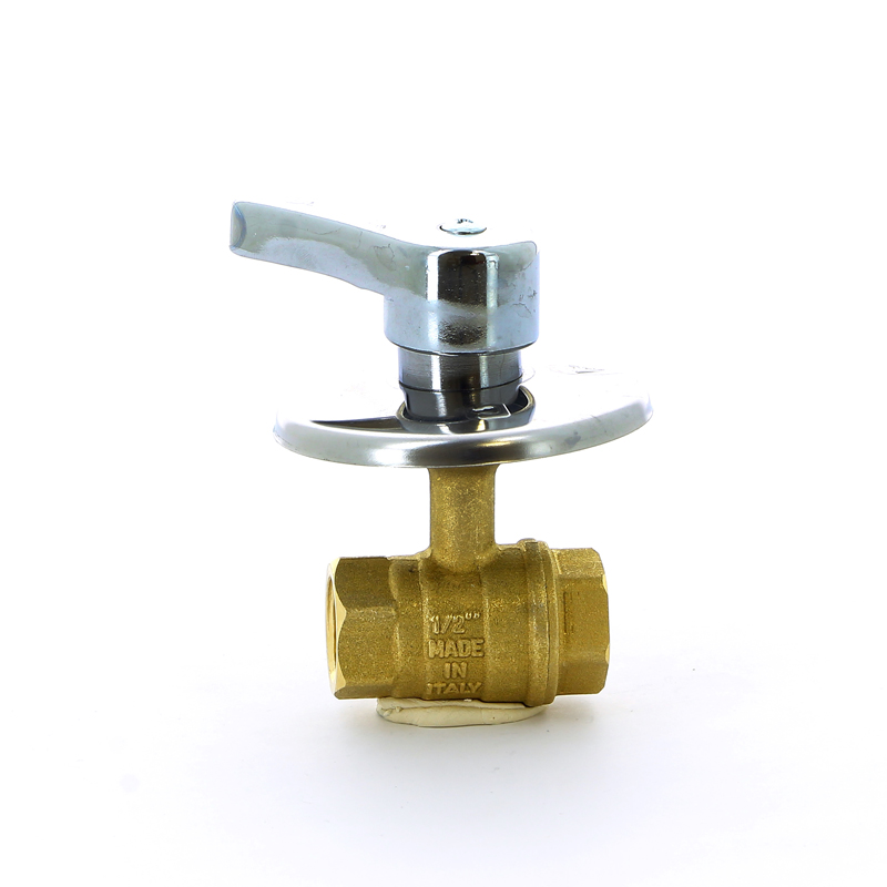 Кран шаровой ITAP под штукатурку с хромированной рукояткой 1/2''