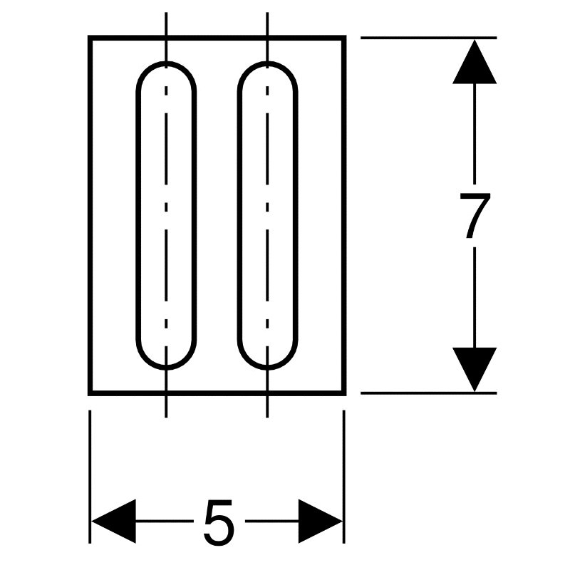 Прокладка шумопоглащающая для монтажного кронштейна Geberit GIS