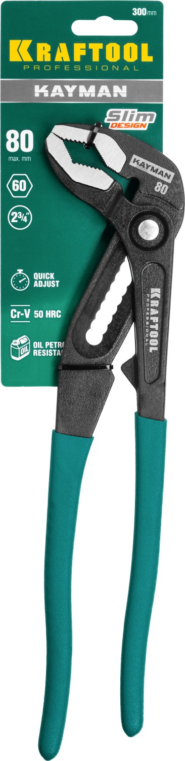 KRAFTOOL KAYMAN, 300 мм, переставные клещи (22353-30)