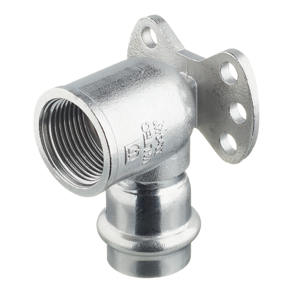 Водорозетка В-пресс 22 x 3/4" нержавеющая сталь VALTEC