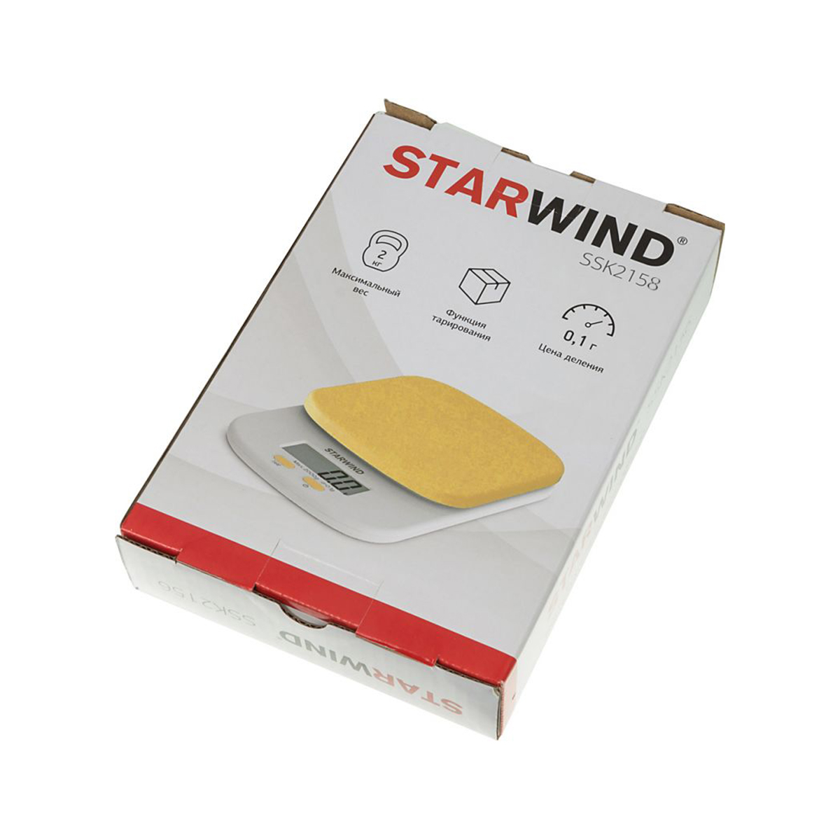 Весы кухонные электронные ssk2158 (1/20) "starwind"