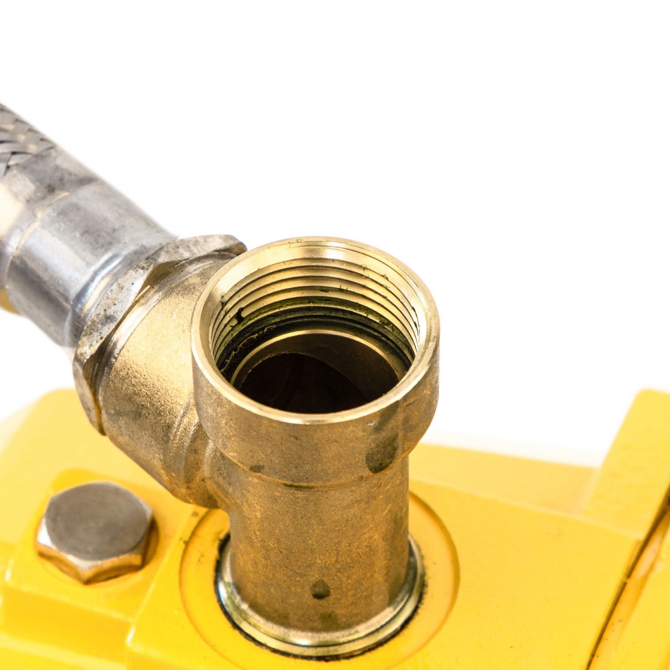 Насосная станция эжекторная PSD800C, 800 Вт, 2400 л/ч, ресивер 24 л, всасывание 20 м Denzel (97212)