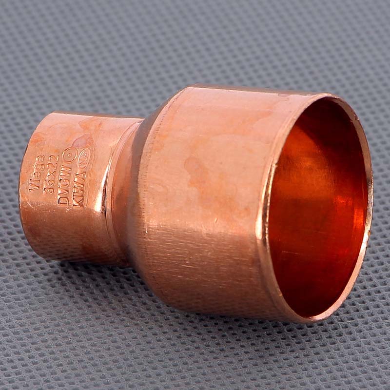 Муфта переходная двухраструбная 35 х 22 мм VIEGA пайка медная