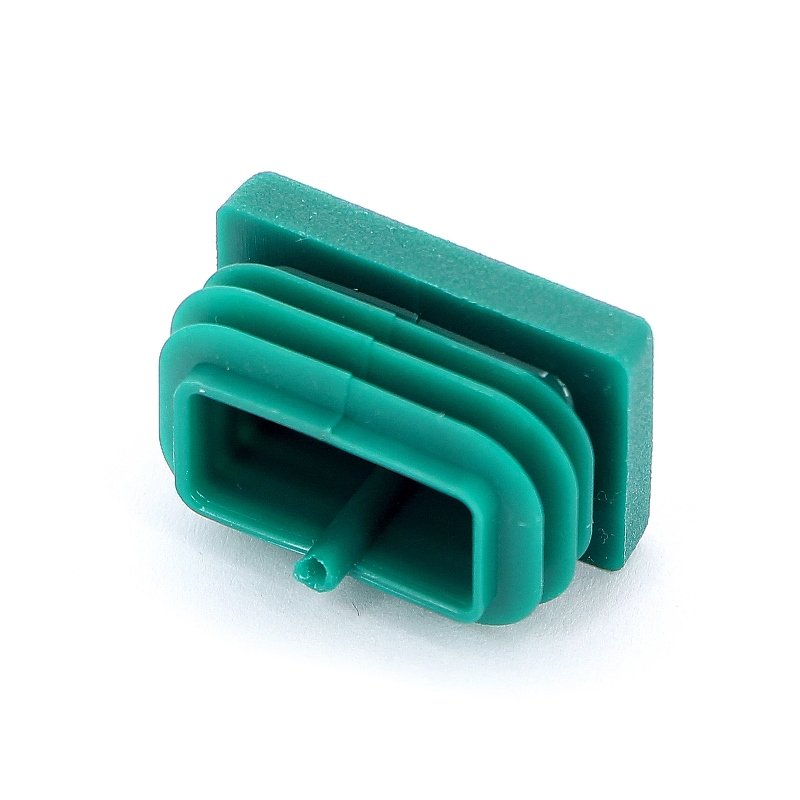 Заглушка для профиля 30 x 20 мм WM0/WM15, Walraven, зеленая