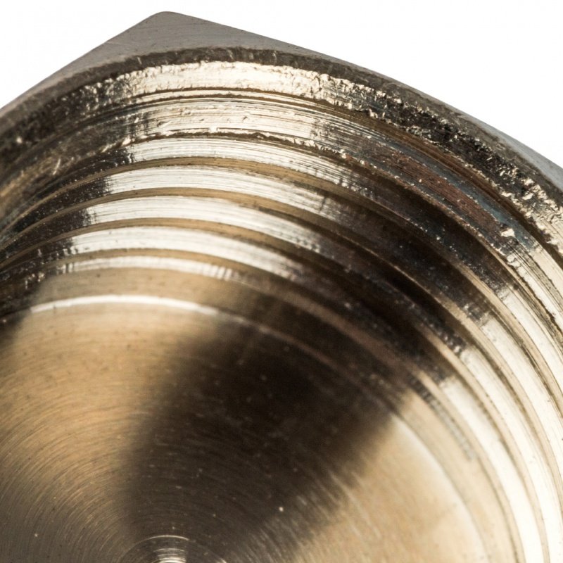 Заглушка резьбовая ВР 3/8" никель STOUT