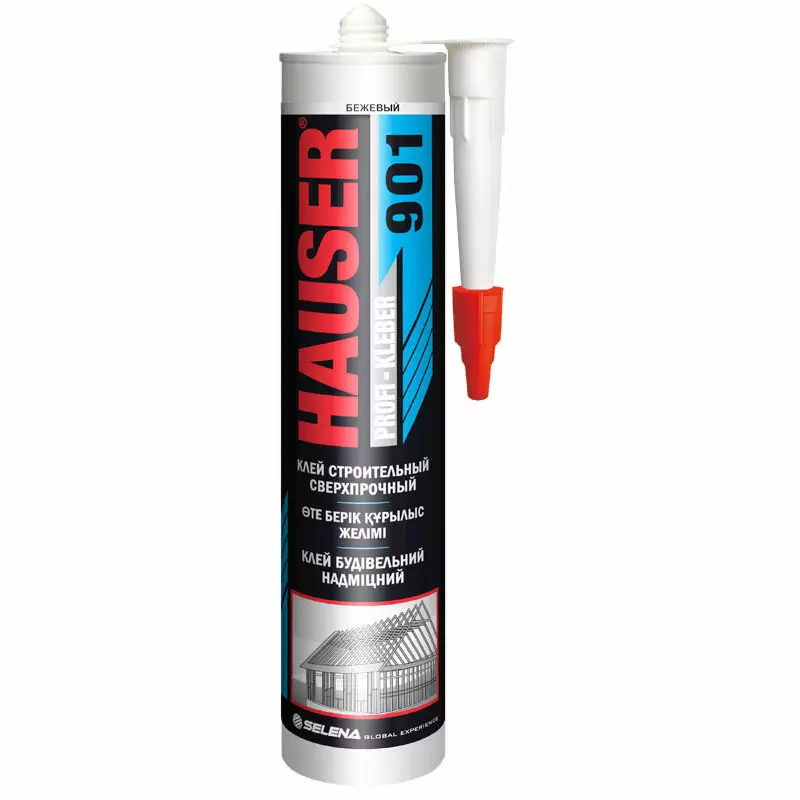 TYTAN HAUSER клей строительный сверхпрочный №901, бежевый (260мл)