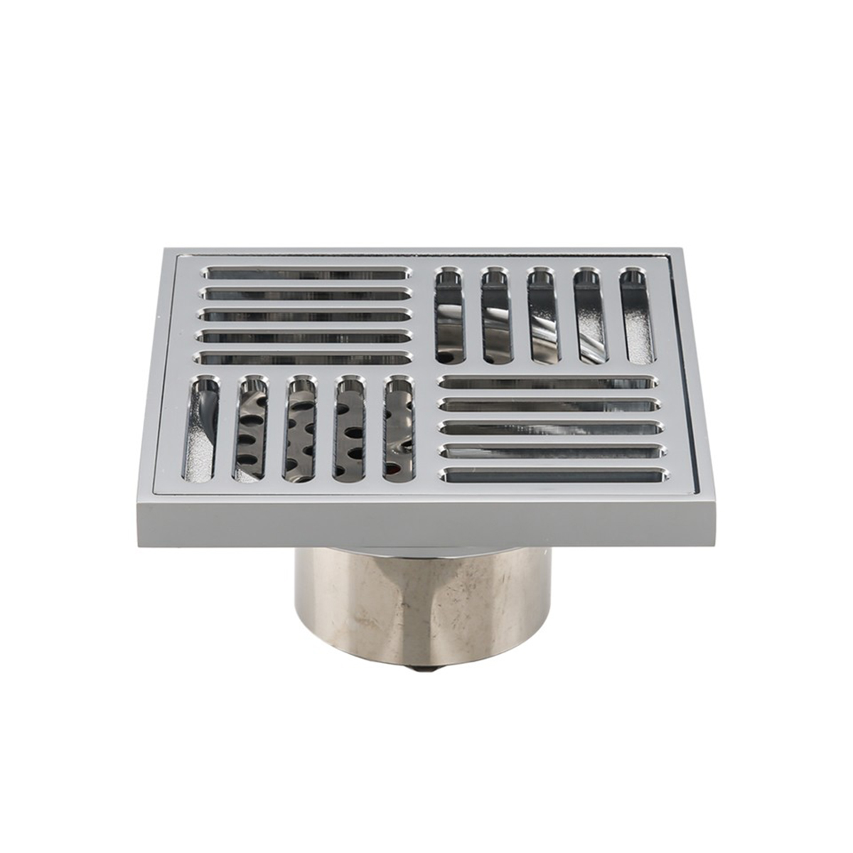 Трап для душа g81051 100*100 мм, хром (1/40) "gappo"