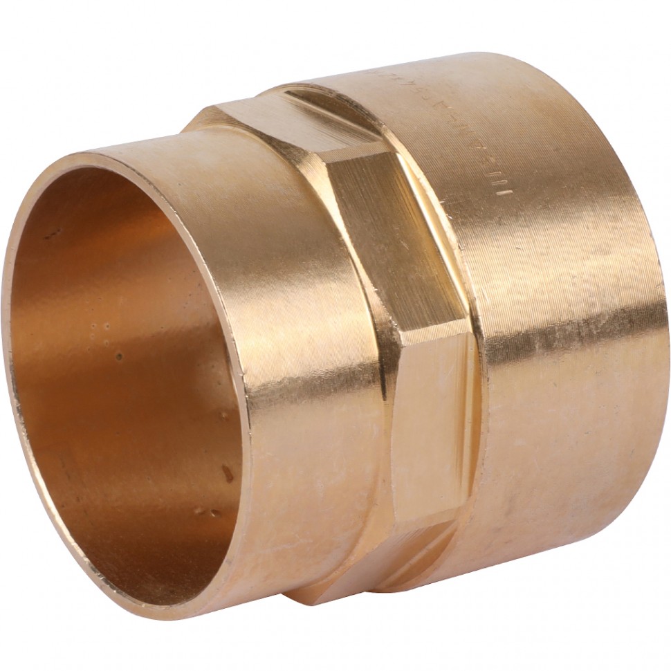 Муфта 54х2" переходная (ВР) под пайку с внутренней резьбой SANHA бронзовая 14270542