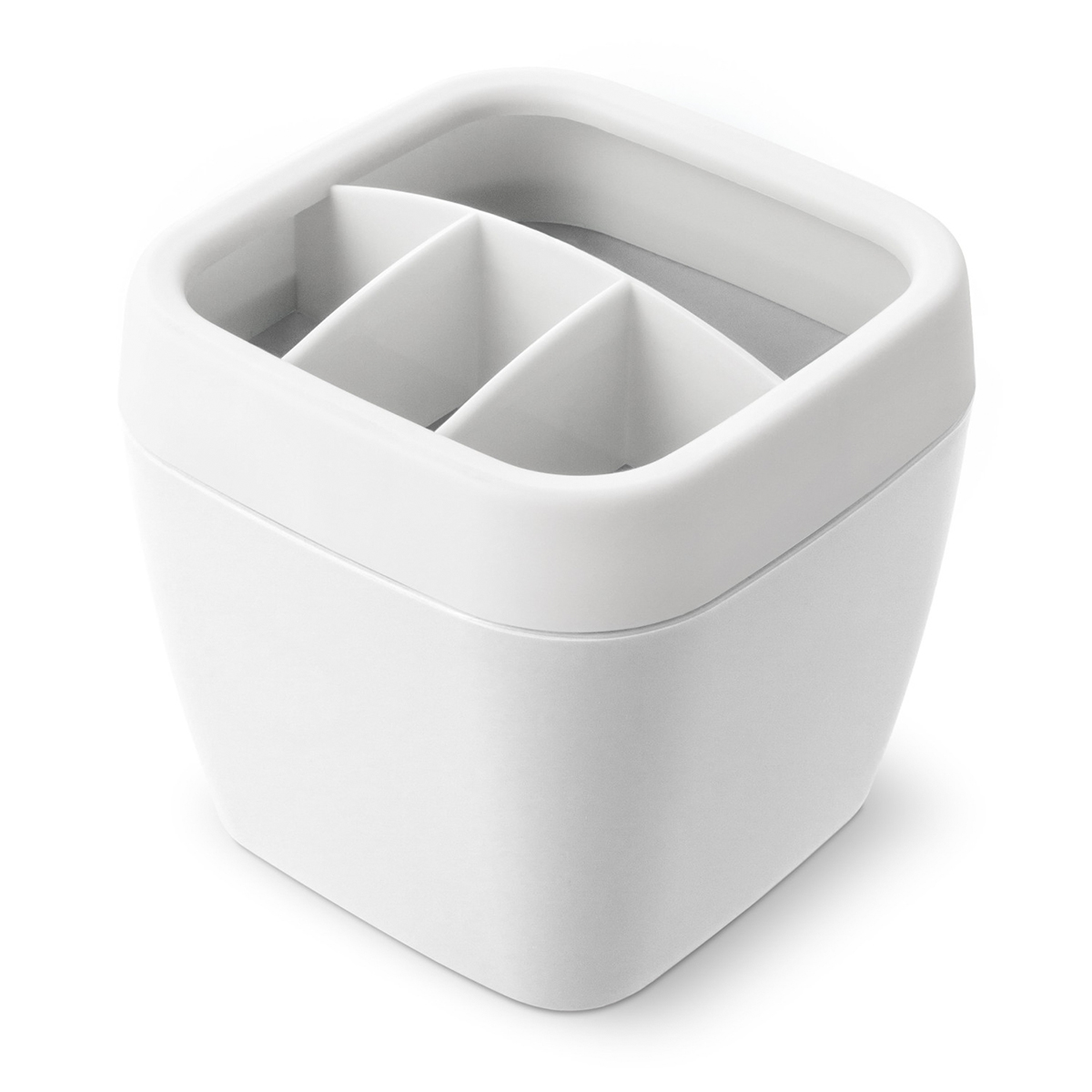 Стакан для ванной комнаты "эллиса" с разделителями (белый) (1/18) "мартика" с315бел