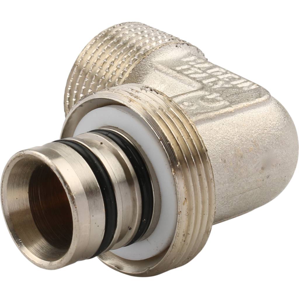 Угол переходной 26 х 3/4'' НР обжимной TIEMME для металлопластиковых труб