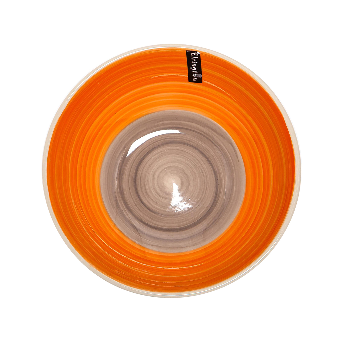 Тарелка суповая "аэрограф оранж" 18 см (1/6/36) "elrington" 139-23127