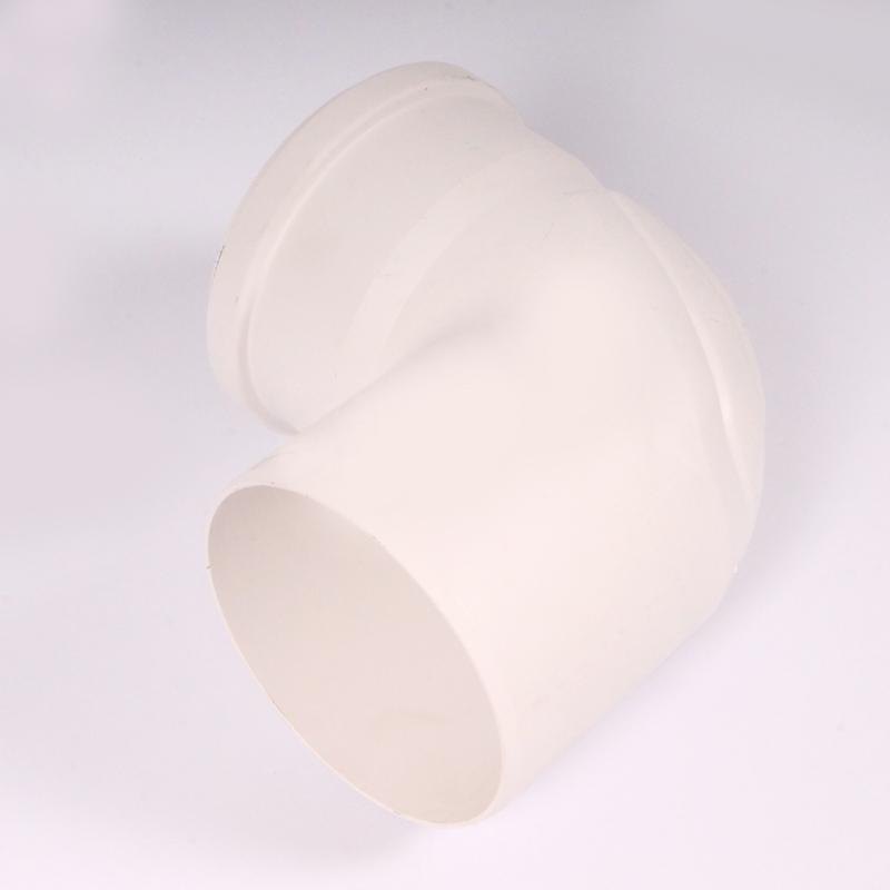 Отвод канализационный 87° RAUPIANO PLUS d=110 мм белый