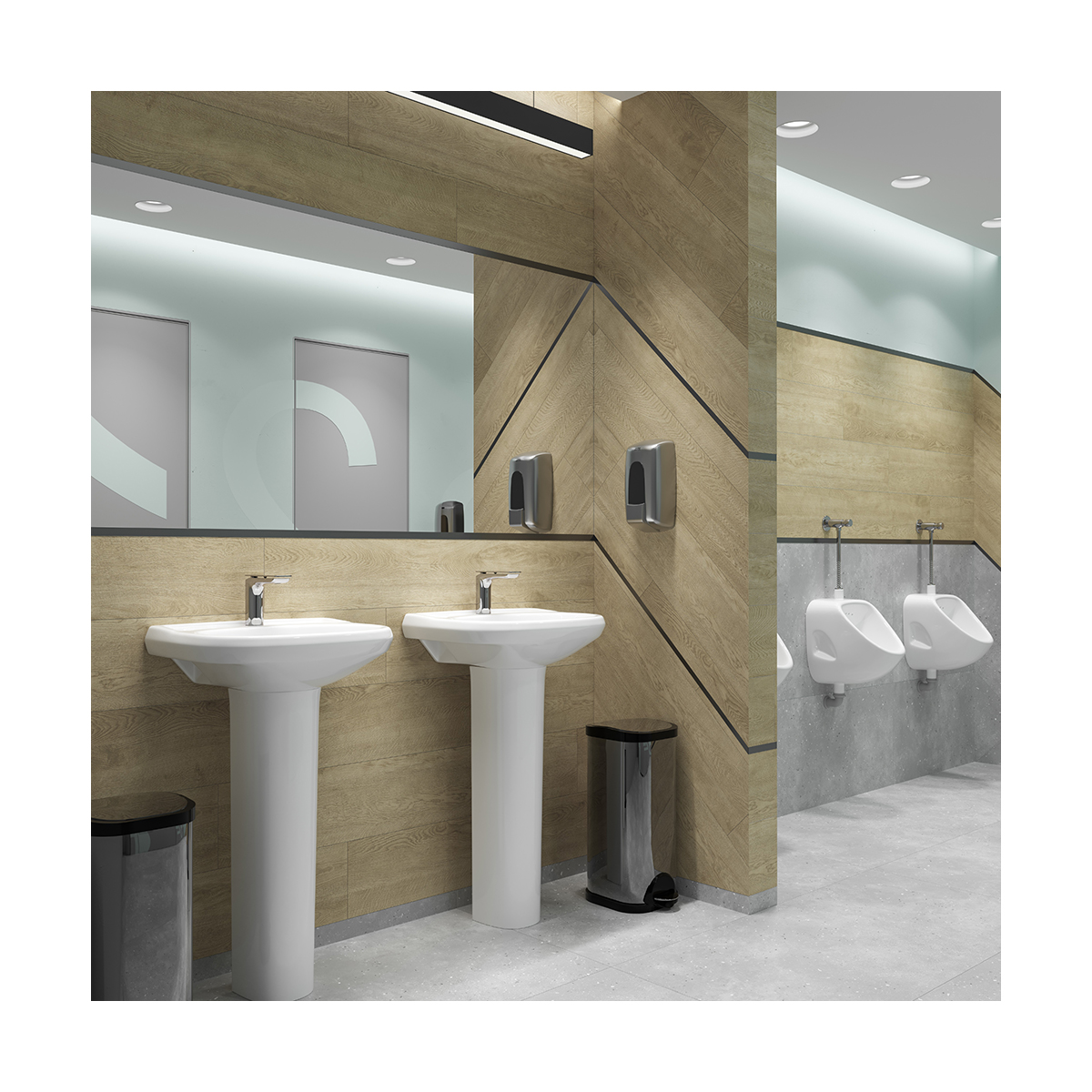 Раковина "комфорт" уп белая "sanita" wb.pd/comfort/50-c/wht.g/s1