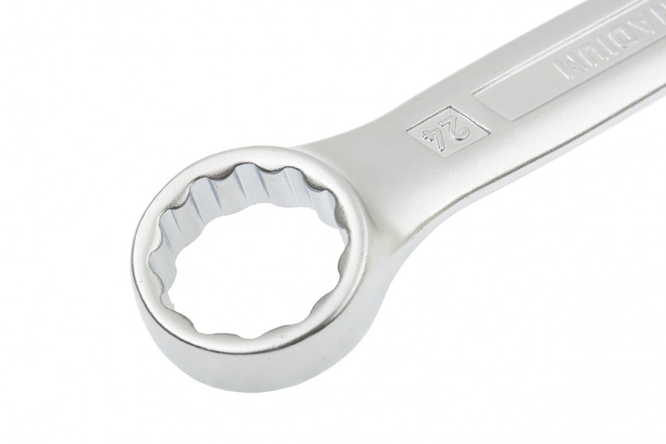 Ключ комбинированный 24 мм, CrV, холодный штамп Gross (15142)