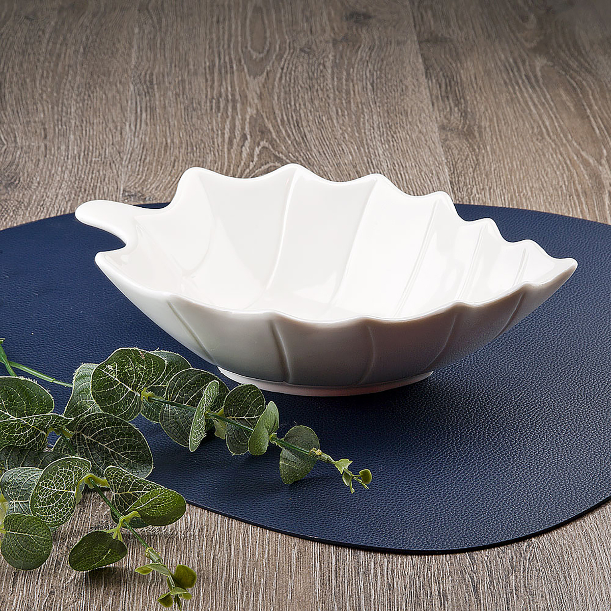 Салатник "маршмеллоу" 26*17*6 см, фарфор (6/36) "nouvelle home" 0530133