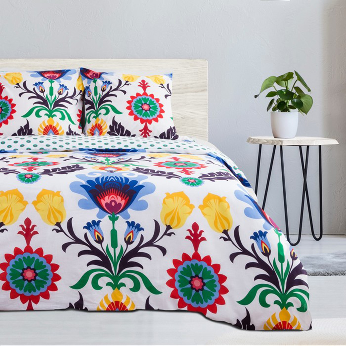 Постельное белье "этель" электрика 2 сп. (поплин) (1) 4705018