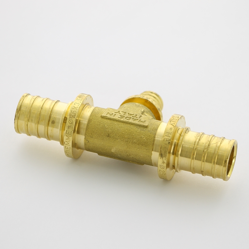 Тройник переходной 25 x 16 x 25 аксиальный для труб PE-X UNI-FITT