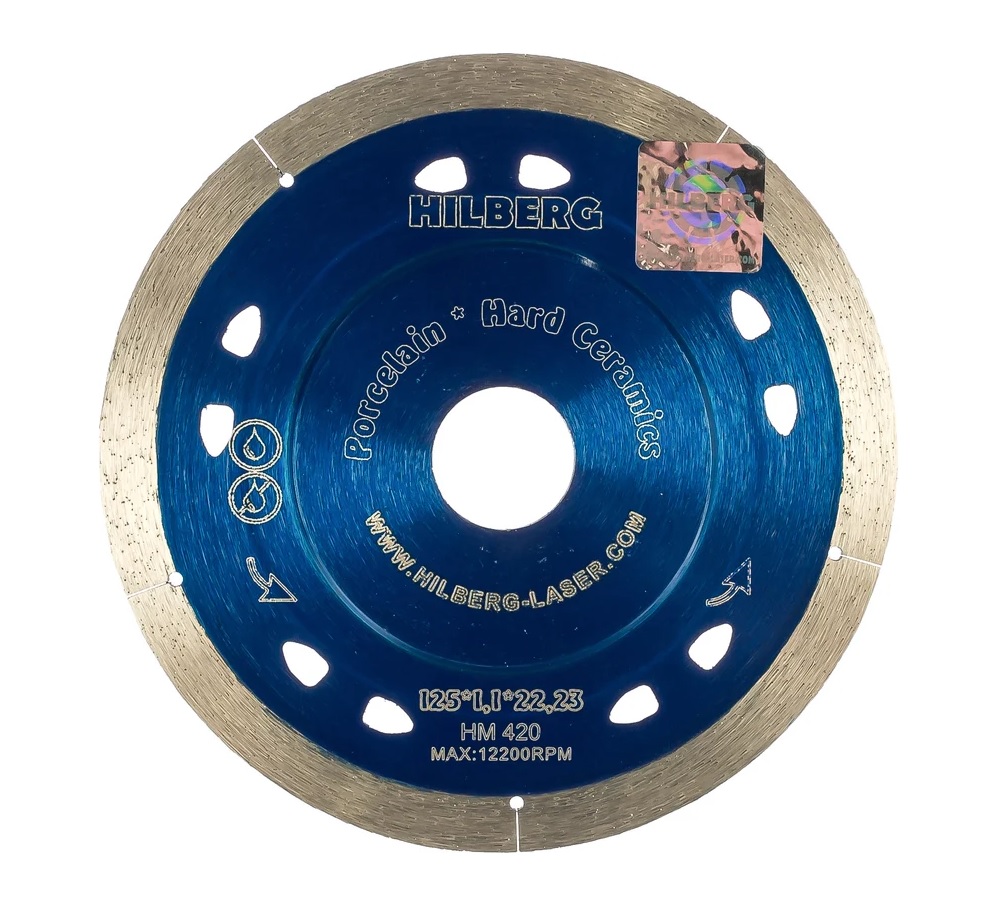 Диск алмазный по керамике Hilberg