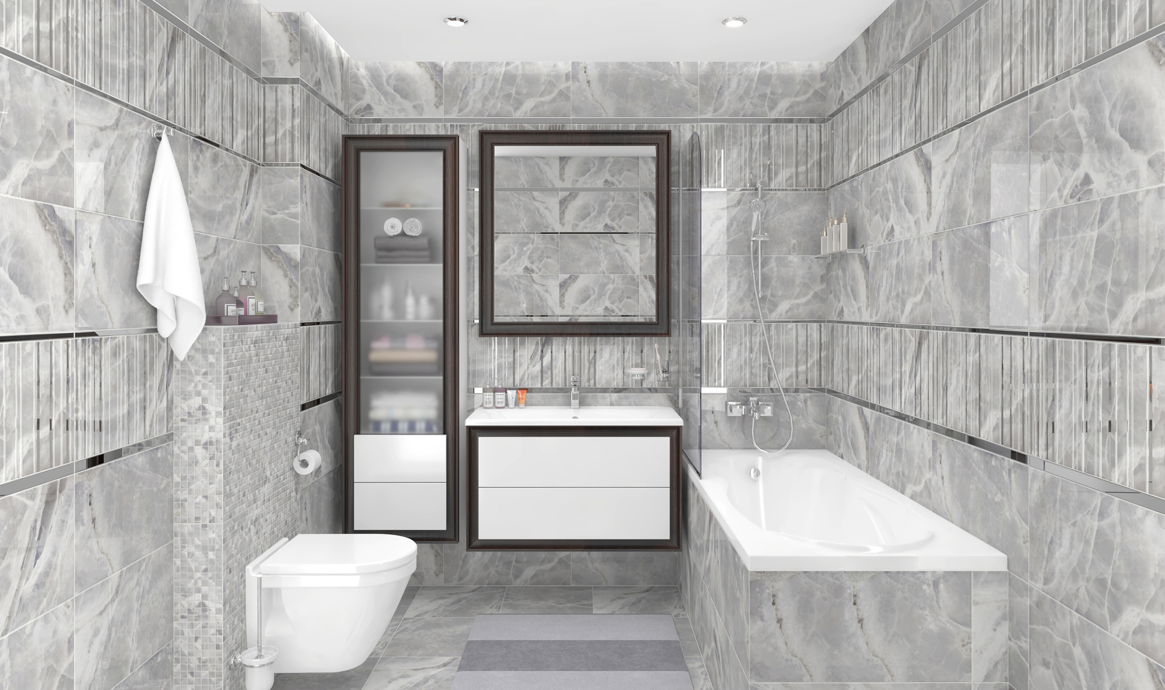 Plazma белый 30x60