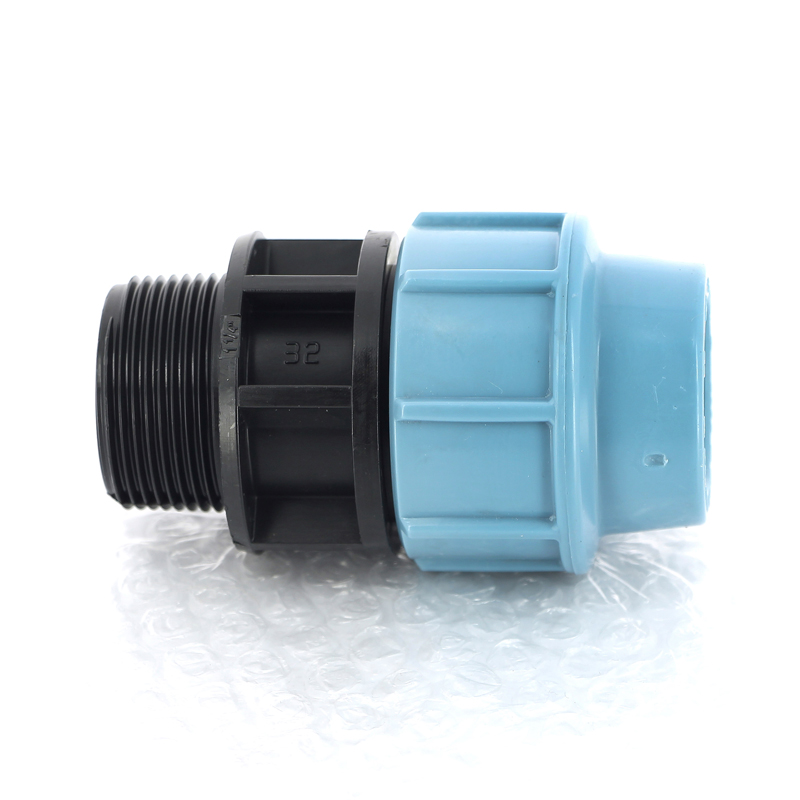 Муфта ПНД обжимная НР 32 х 1"1/4 для водопроводных труб UNIDELTA